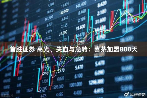 首胜证券 高光、失血与急转：喜茶加盟800天